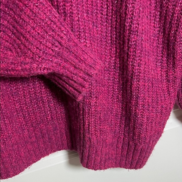 Old Navy Pink Cozy Knitted Turtleneck Sweater 3X - Picture 3 of 7